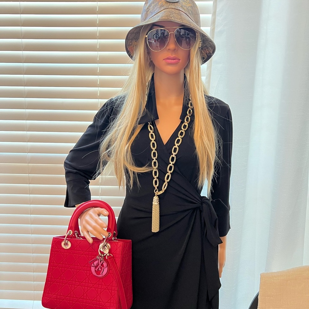 CHRISTIAN DIOR LADY DIOR BAG - Picture 3 of 13